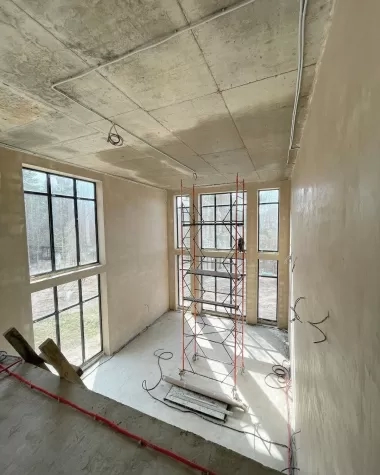 Штукатурка на Борщаговке с бассейном - фото №1