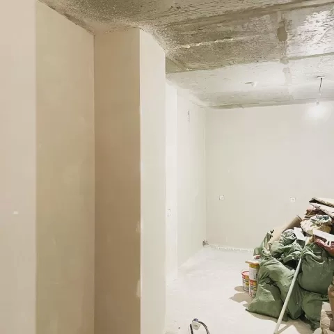 Машинная штукатурка в ЖК Изумрудный фото №1