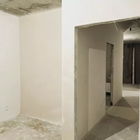 Машинная штукатурка в ЖК Изумрудный фото №4