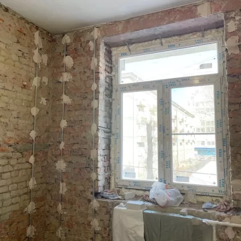 Машинная штукатурка на Воскресенке фото №7