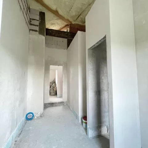 Штукатурка коттеджа в Зазимье - фото №7