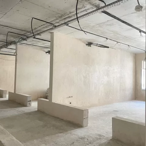 Машинная штукатурка на Лесной - фото №2